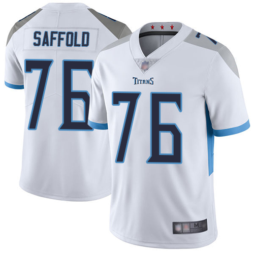 Tennessee Titans Limited White Men Rodger Saffold Road Jersey NFL Football #76 Vapor Untouchable->women nfl jersey->Women Jersey